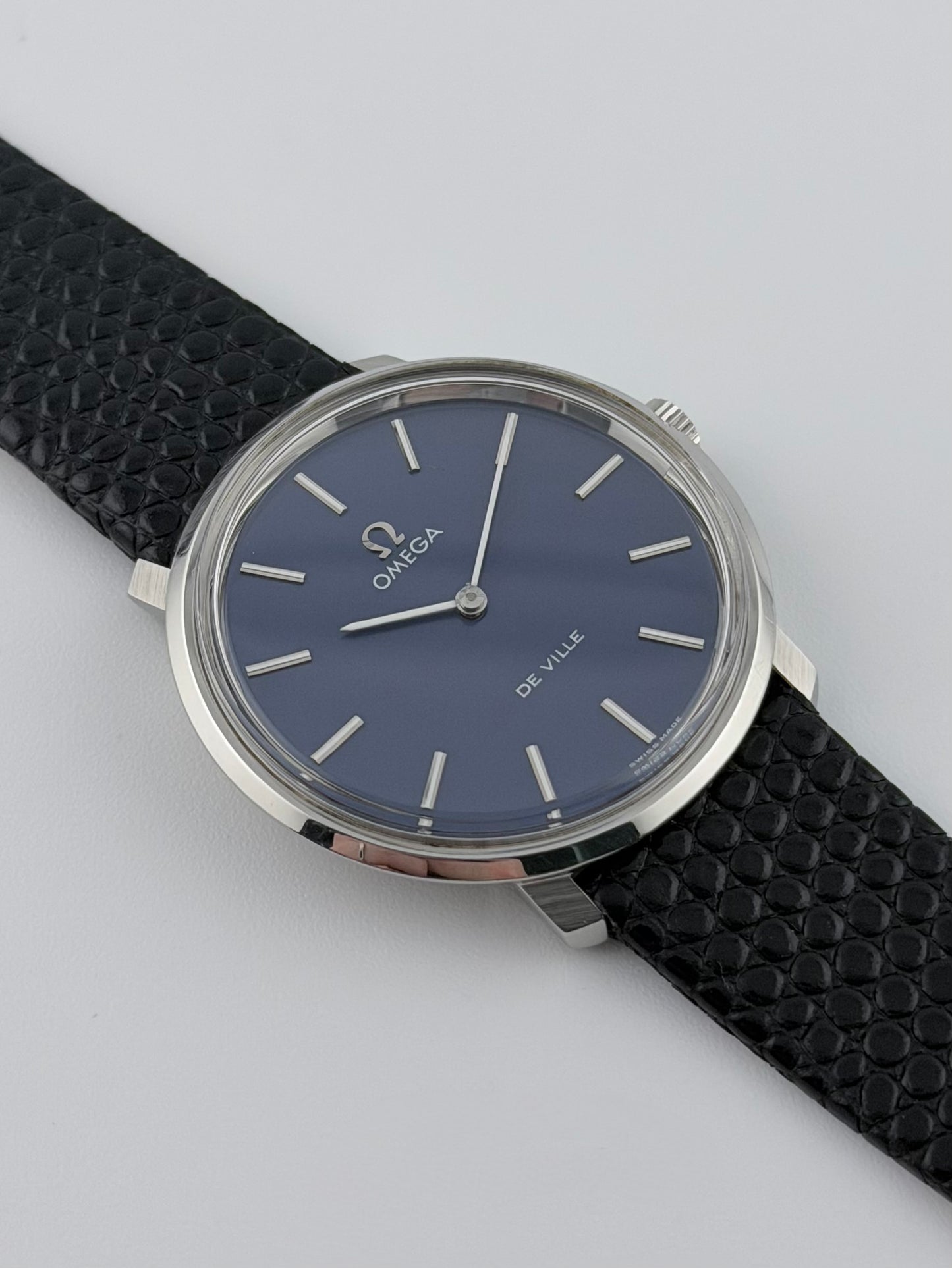 Omega De Ville Manual Wind - 115.0001 - Blue Dial