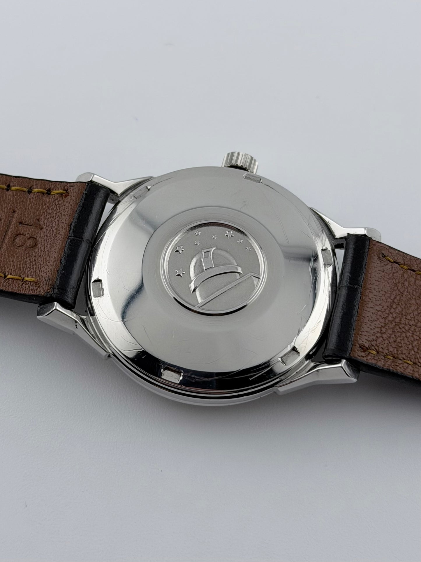 Omega Constellation Chronometer Automatic - “Dog Leg Pie Pan” - Ultra Rare Arabic Dial - 167.005