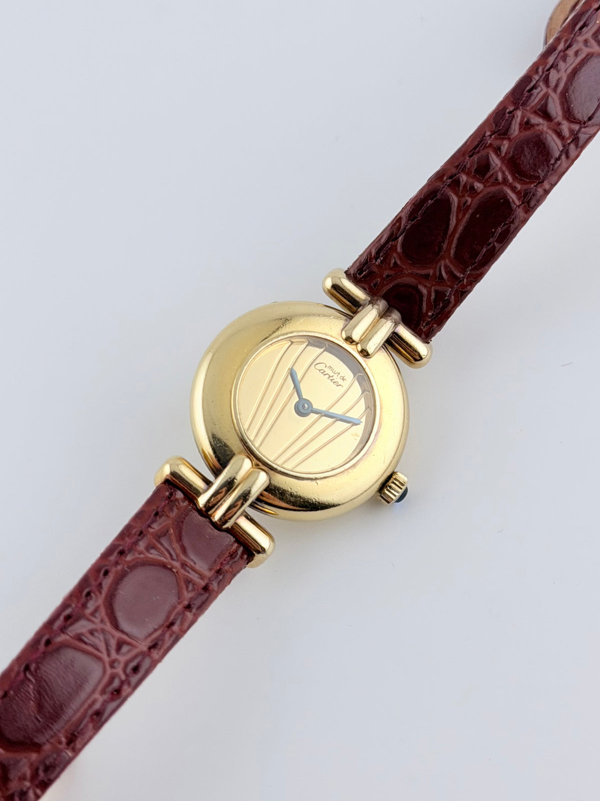 Cartier must de Colisee Quartz - 590002 - Ladies - Gold Art-Deco Dial