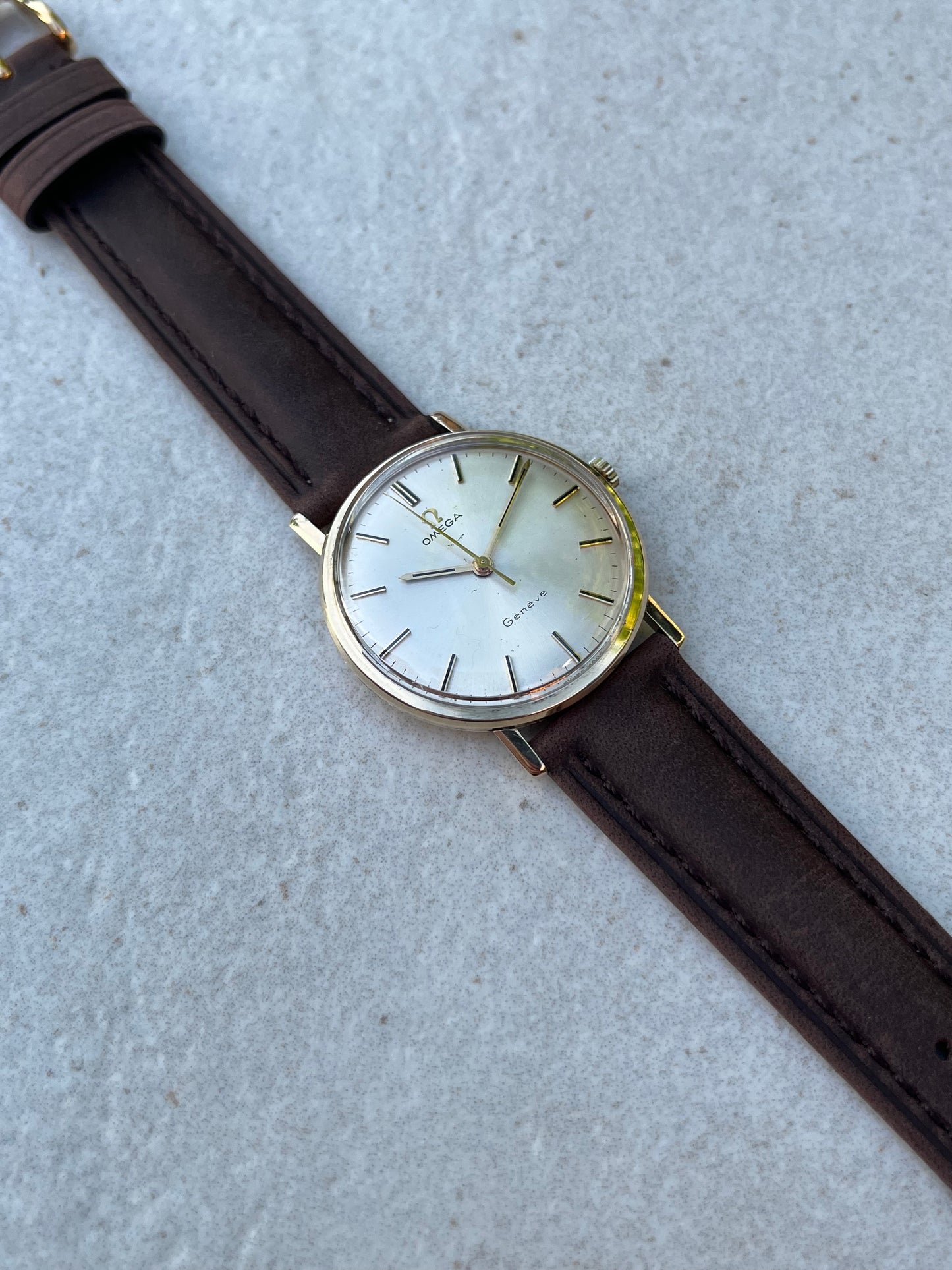 Omega Geneve Manual Wind 9ct Gold 131.25016