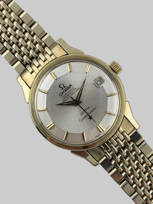 Omega Constellation Automatic Pie-Pan - Rare Double Signed - 168.005