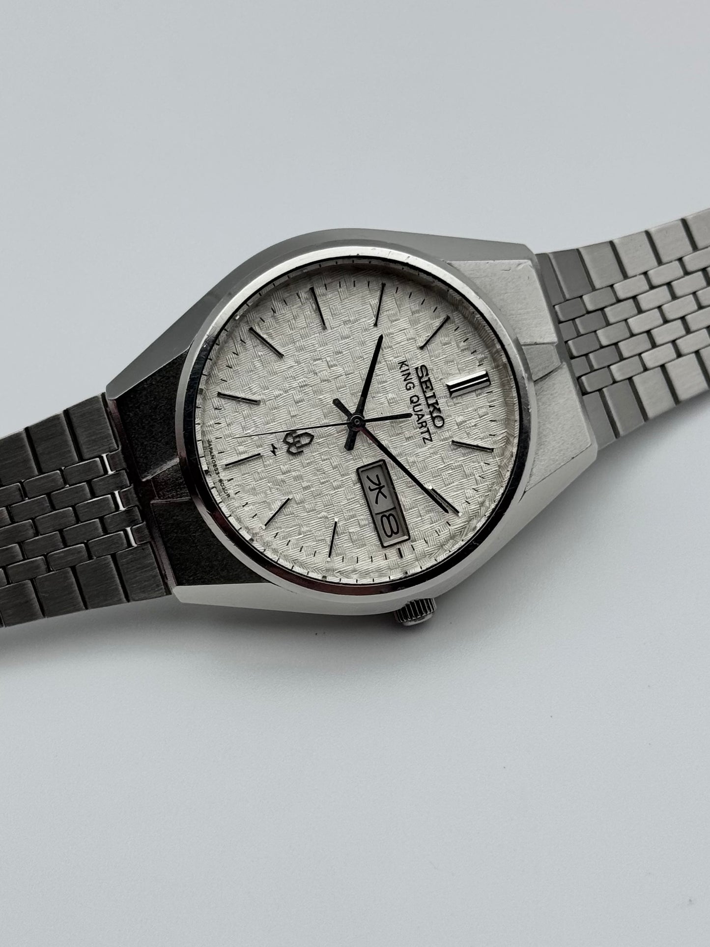 Seiko King Quartz JDM Japanese Day-Date 0853-8030