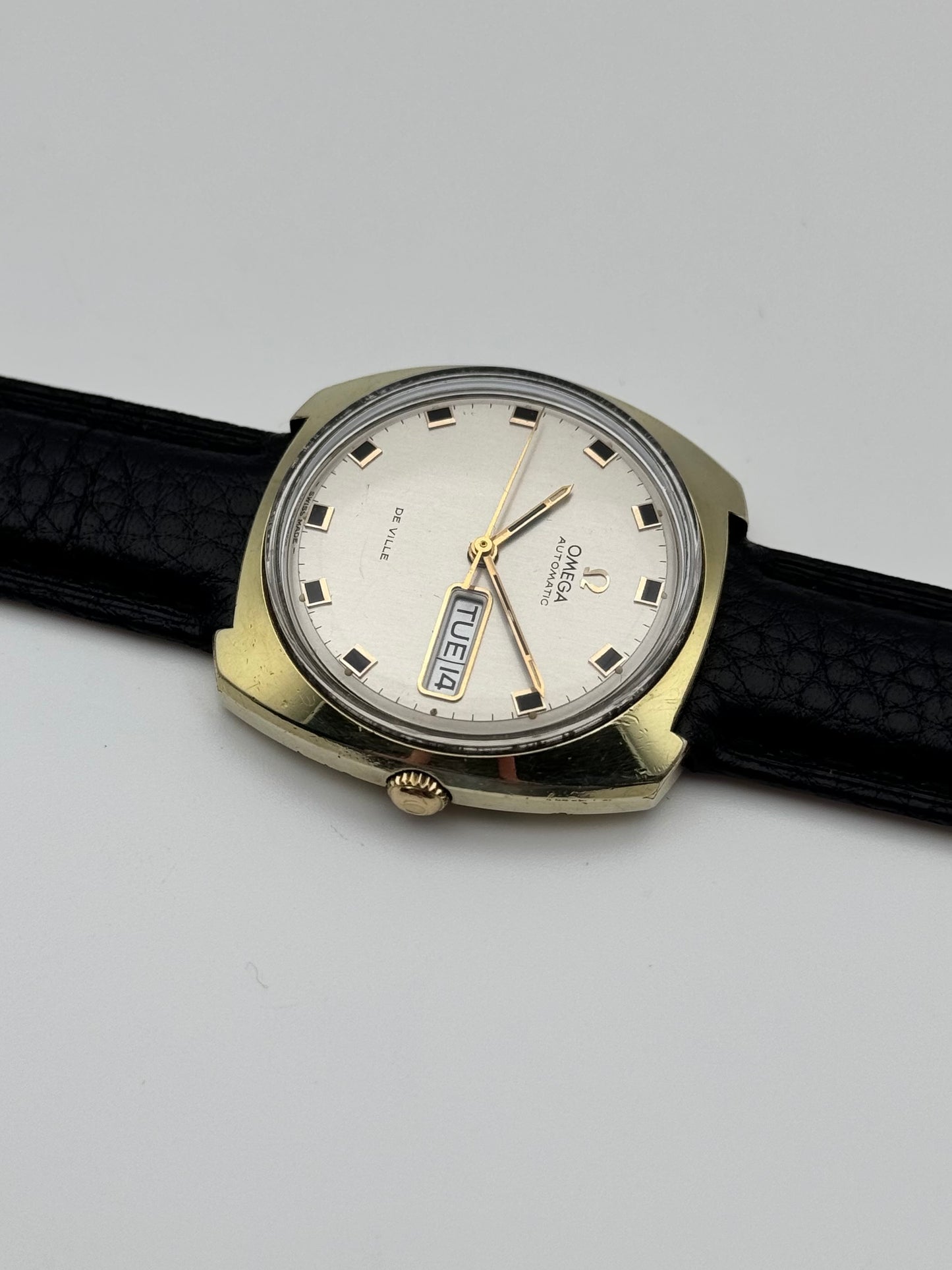 Omega DeVille Automatic Day Date - 166.053 - Jumbo