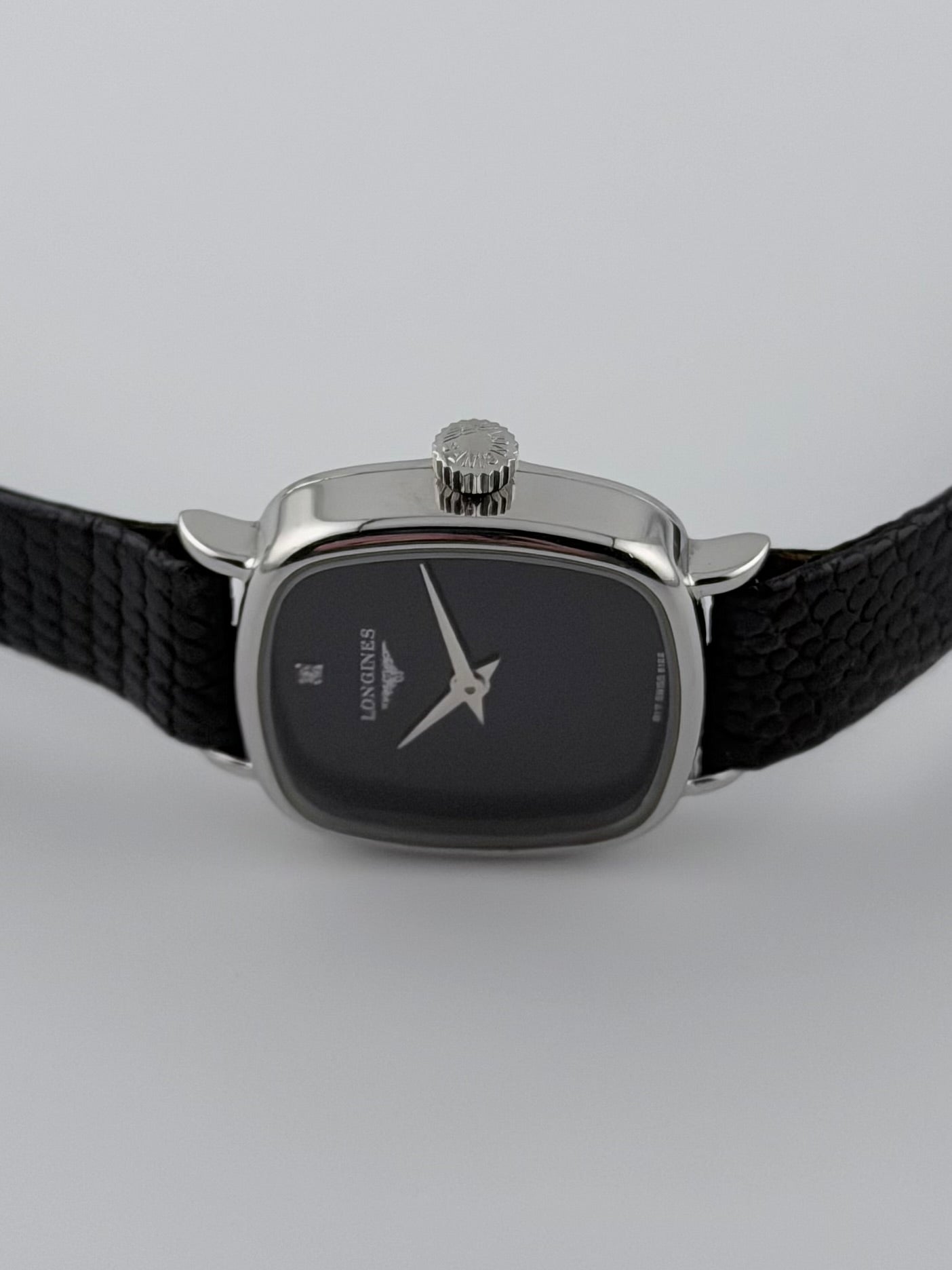 Longines Ellipse "Diamond Pip" Manual Wind - Original strap - Ladies