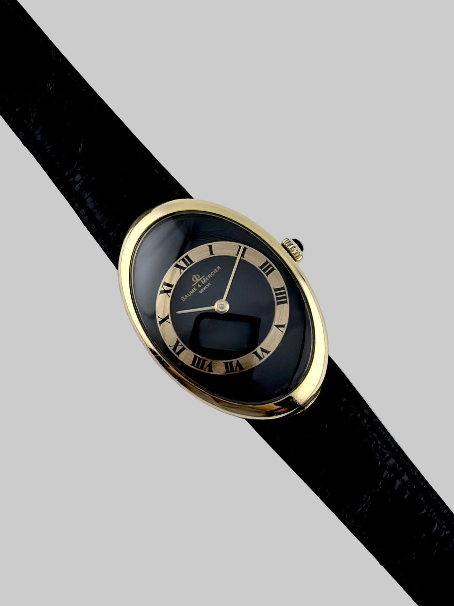 Baume Mercier Geneve Baignoire Manual Wind - 37055 - solid 18ct Gold