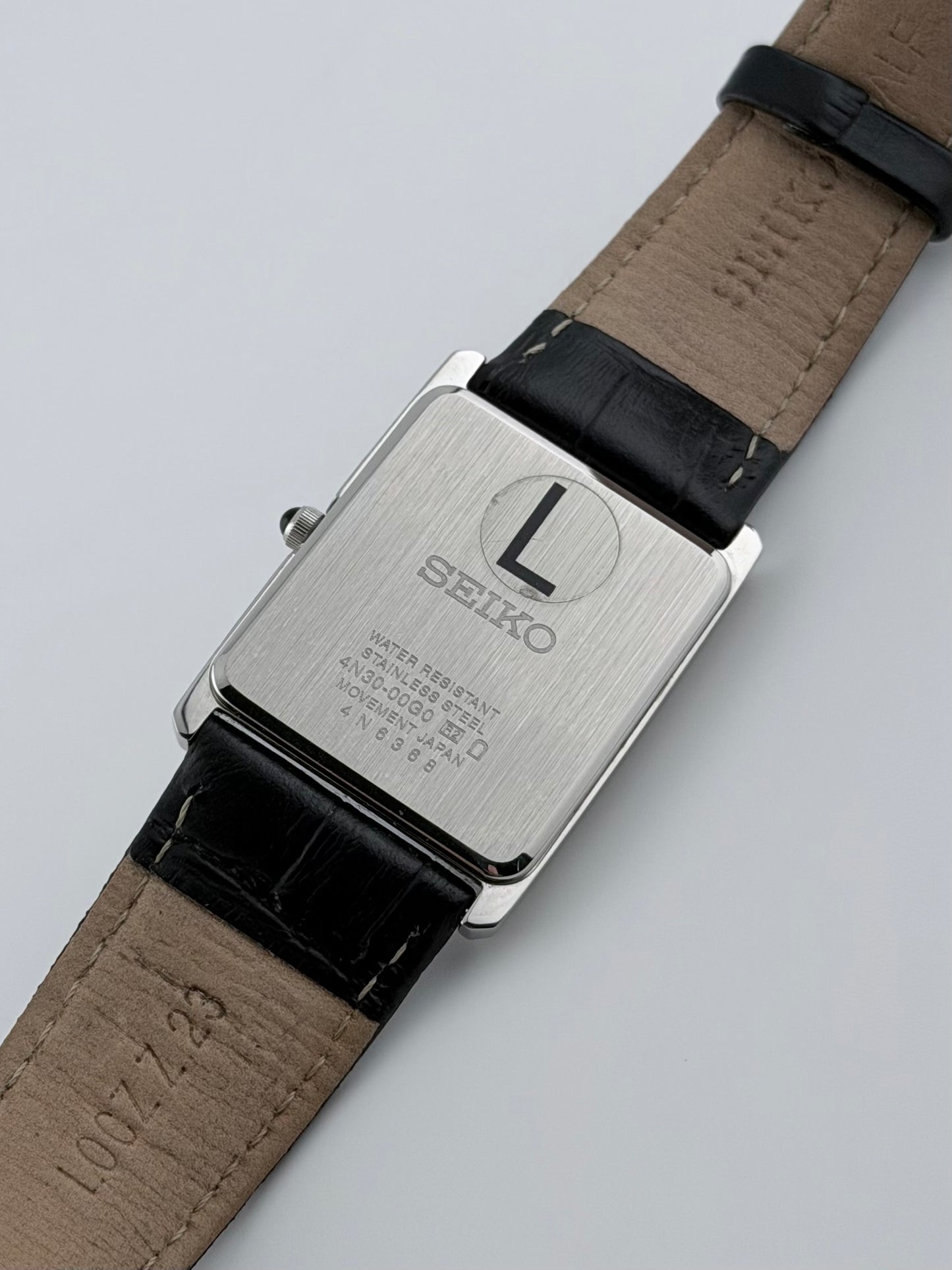 Seiko Tank Quartz Box and Papers! - 4N30-00G0