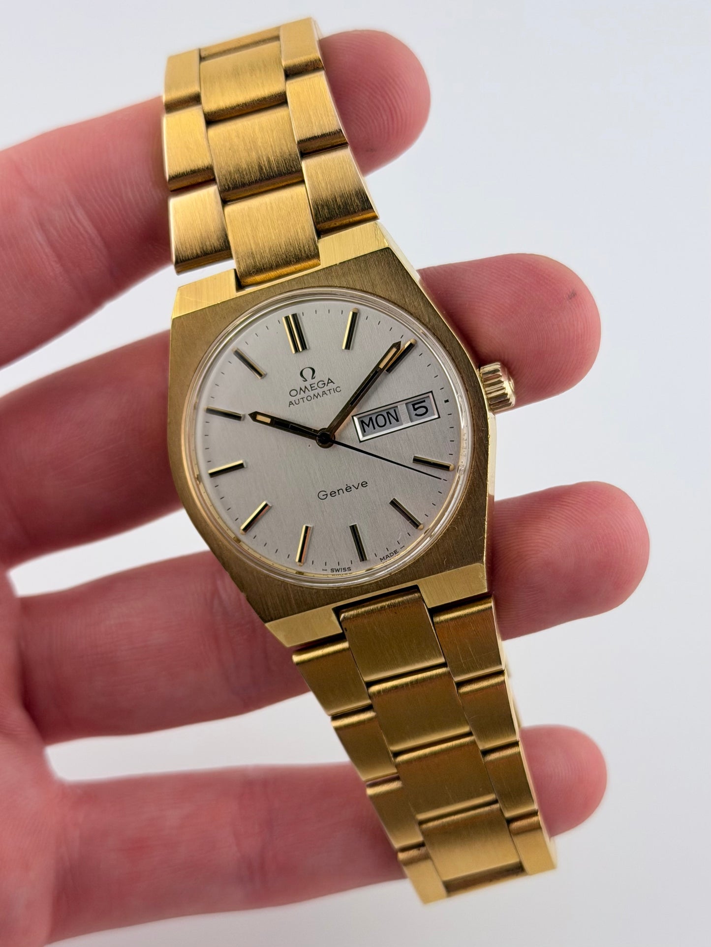 Omega Geneve Day-Date 166.0125 - Near Mint Condition!