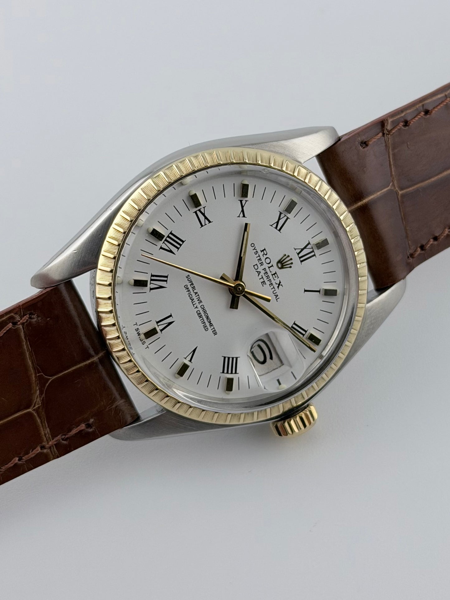 Rolex Oyster Perpetual Date Automatic - 1505 - Rare Buckley Dial
