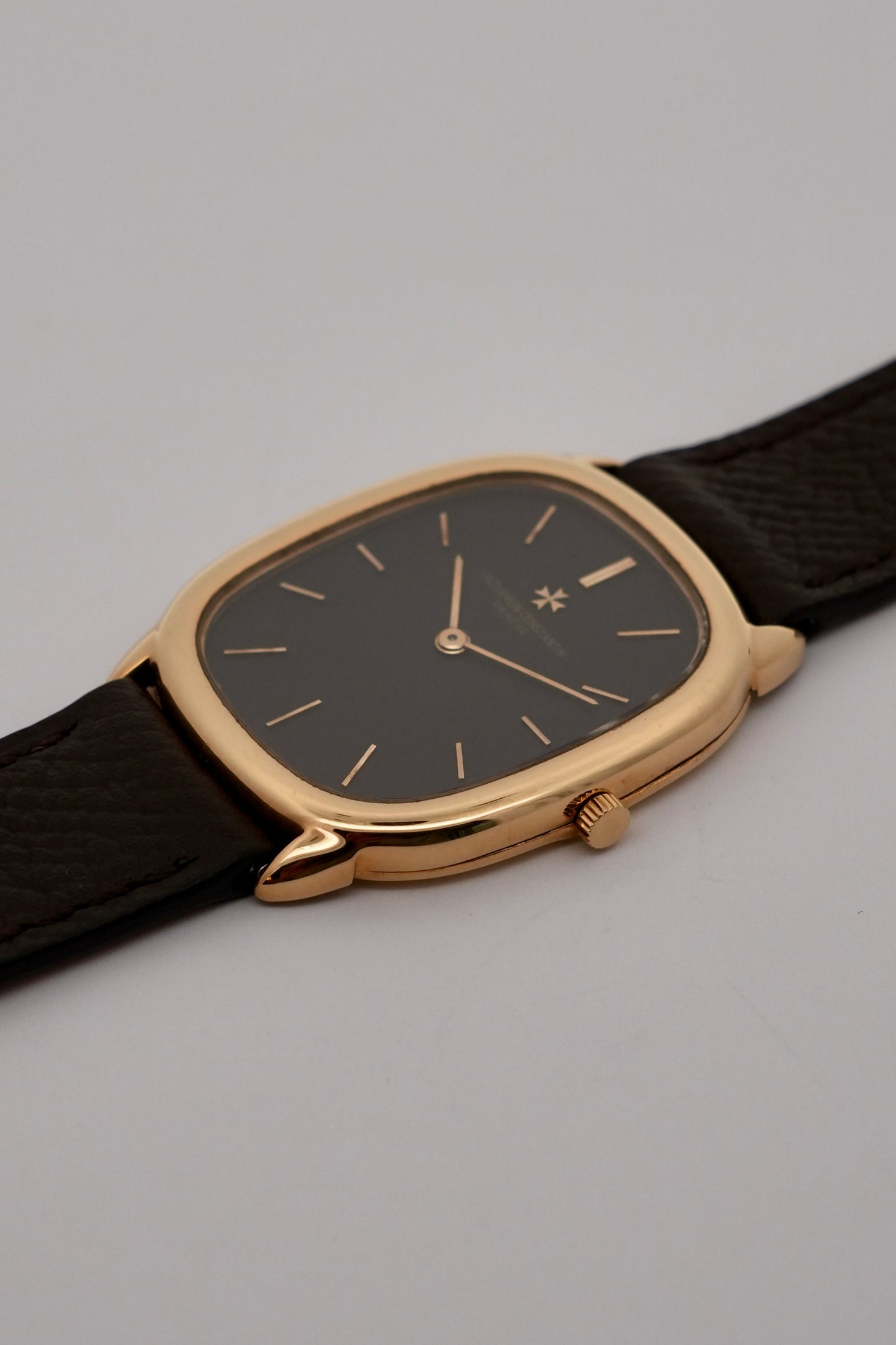 Vacheron Constantin Ellipse Manual Wind - Solid 18ct Gold - Rare Chocolate Dial