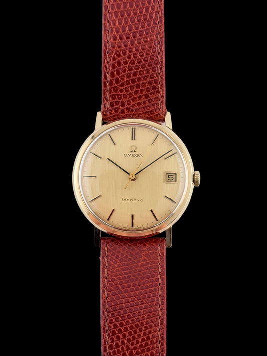 Omega Geneve Manual Wind  9ct Gold - 132.5016