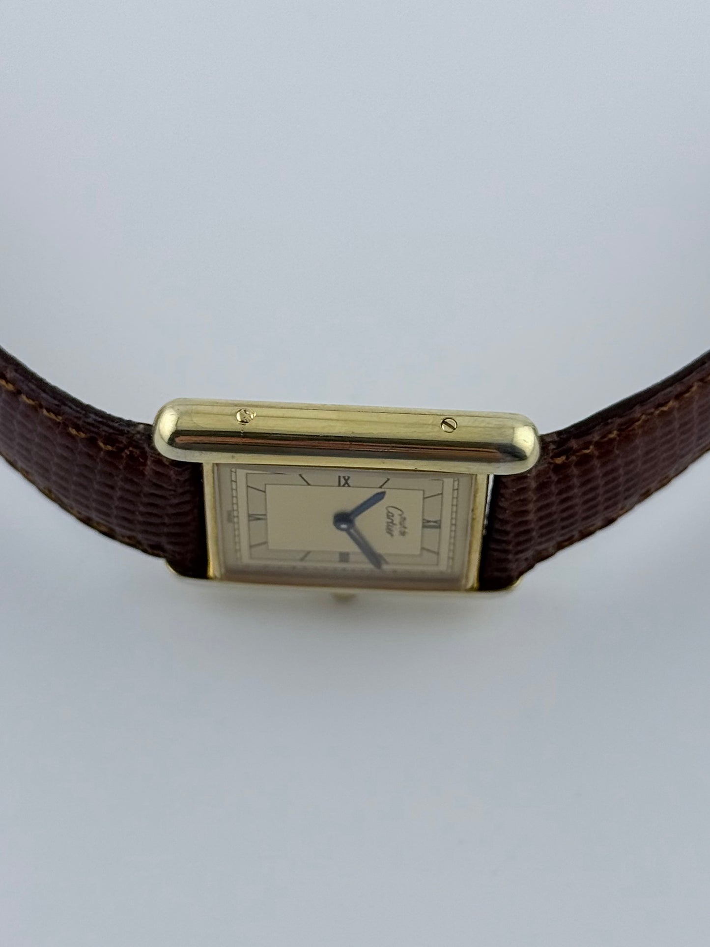 Cartier Must De Tank Quartz - Original Strap, buckle & box