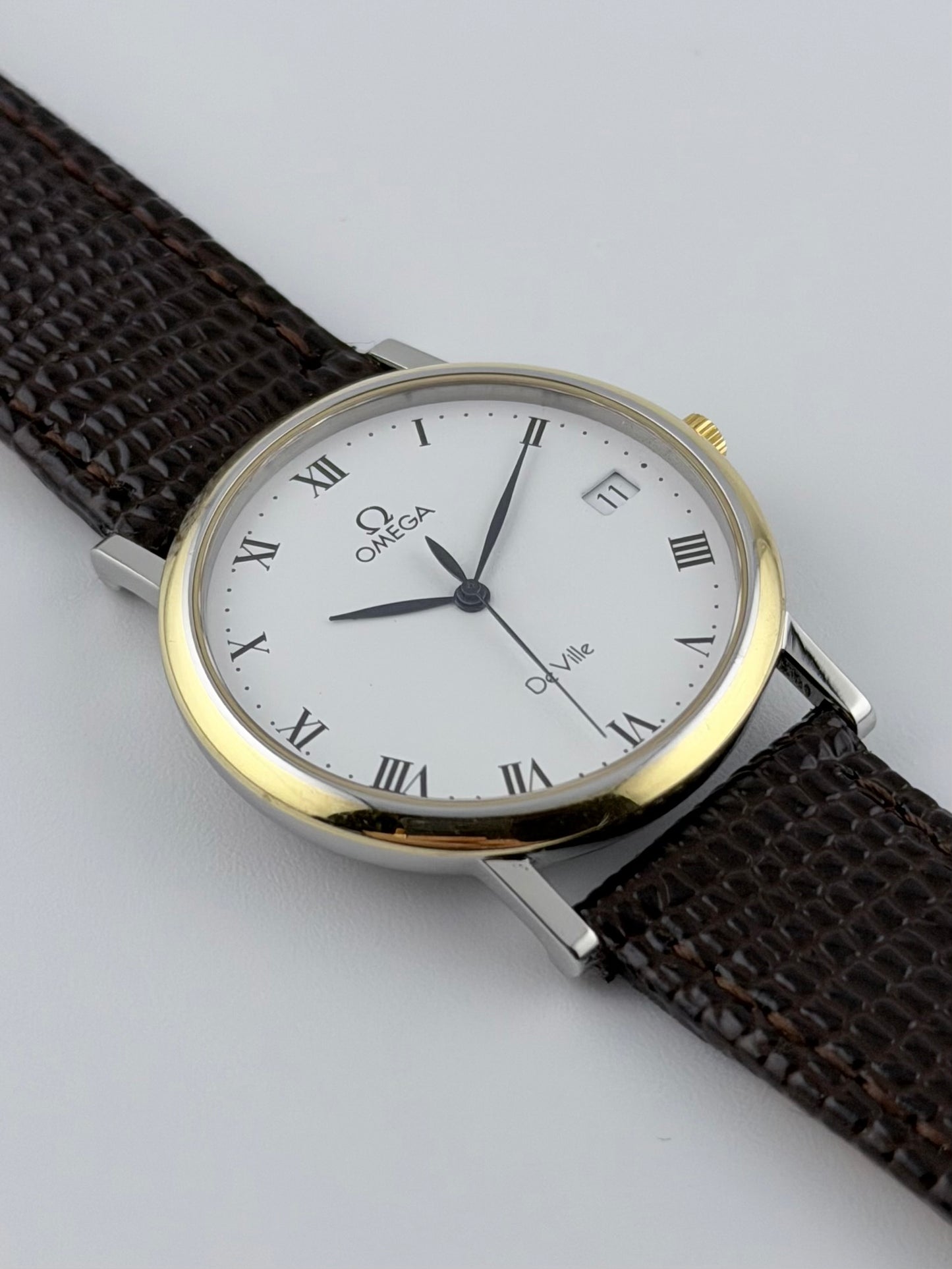Omega De Ville Quartz - 18ct gold and steel - 196.2432