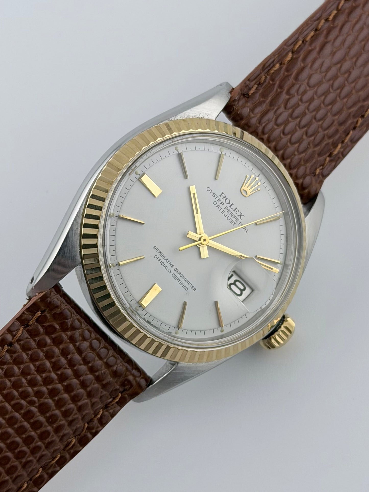 Rolex Datejust Oyster Perpetual Automatic - 1601 - Rare White Dial