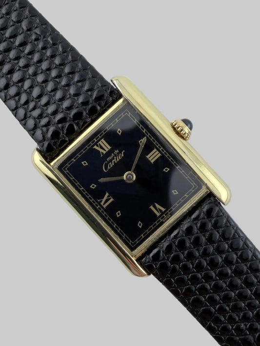 Cartier Must De Paris Tank Quartz - 590005 - Box & Papers