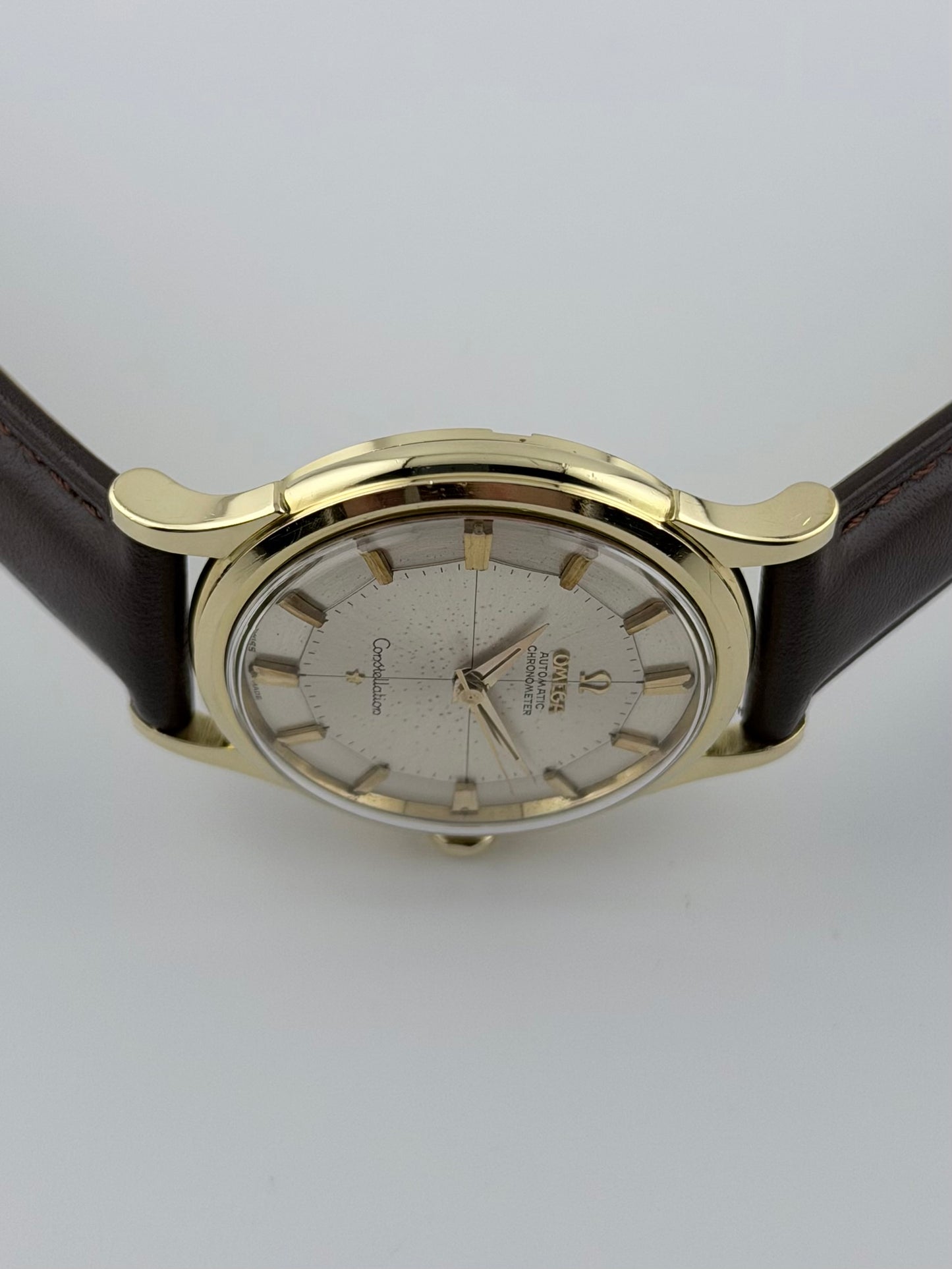Omega Constellation Chronometer Automatic 18ct Gold - Pie Pan - Rare - 14381-82-SC