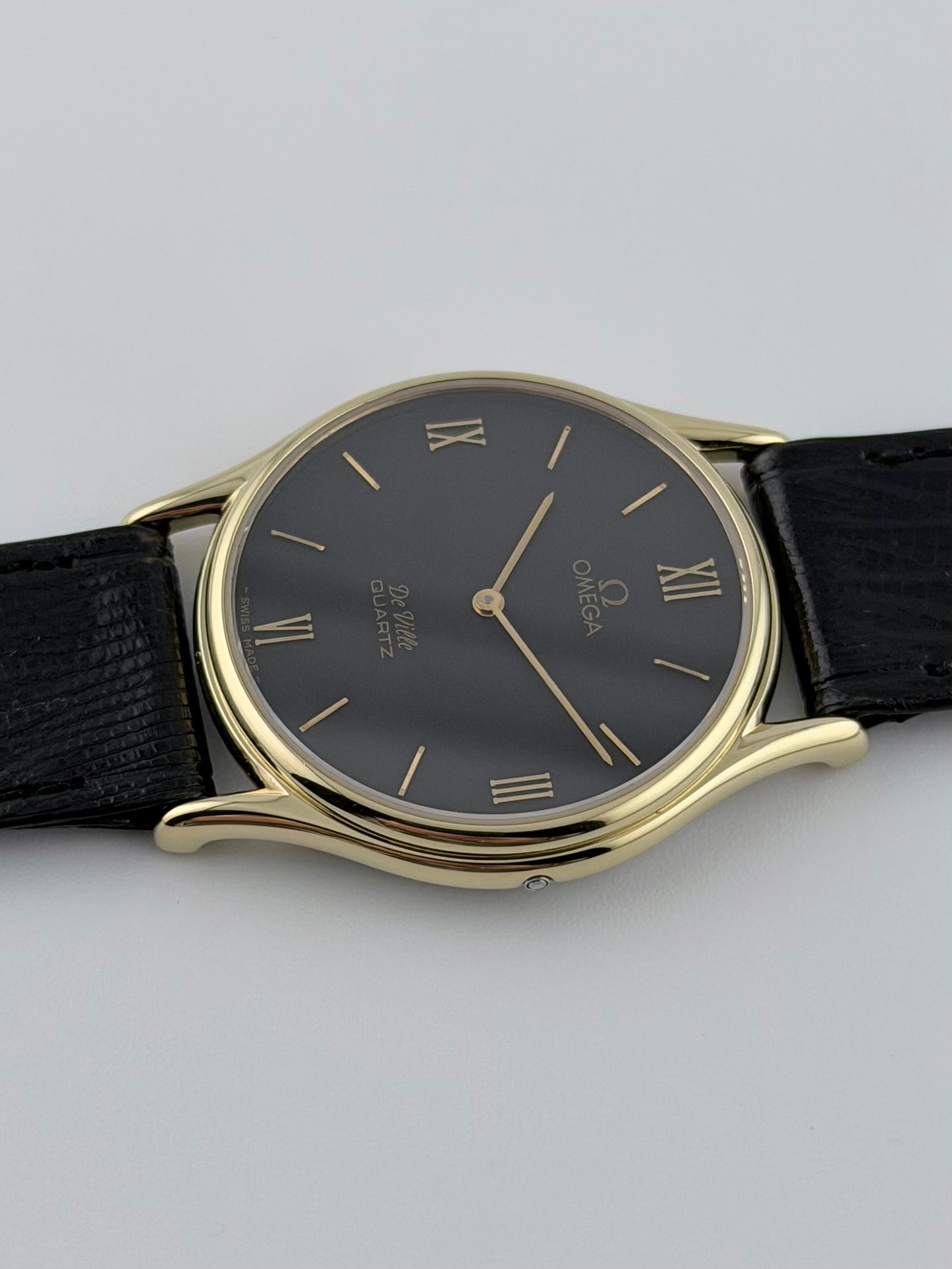 Omega De Ville Quartz 191.0077.1 - Box and Papers