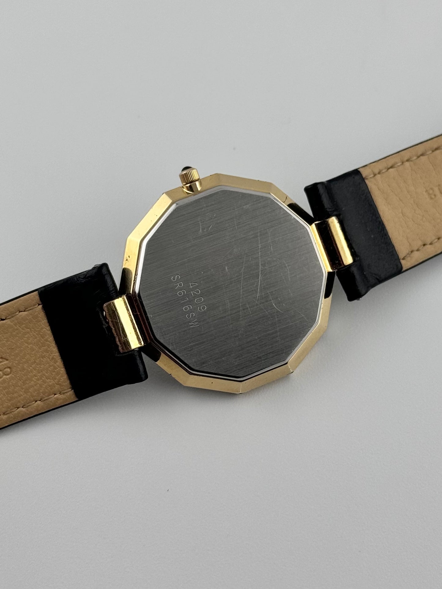 Rotary Diamond Quartz Dress Watch - Faceted Crystal