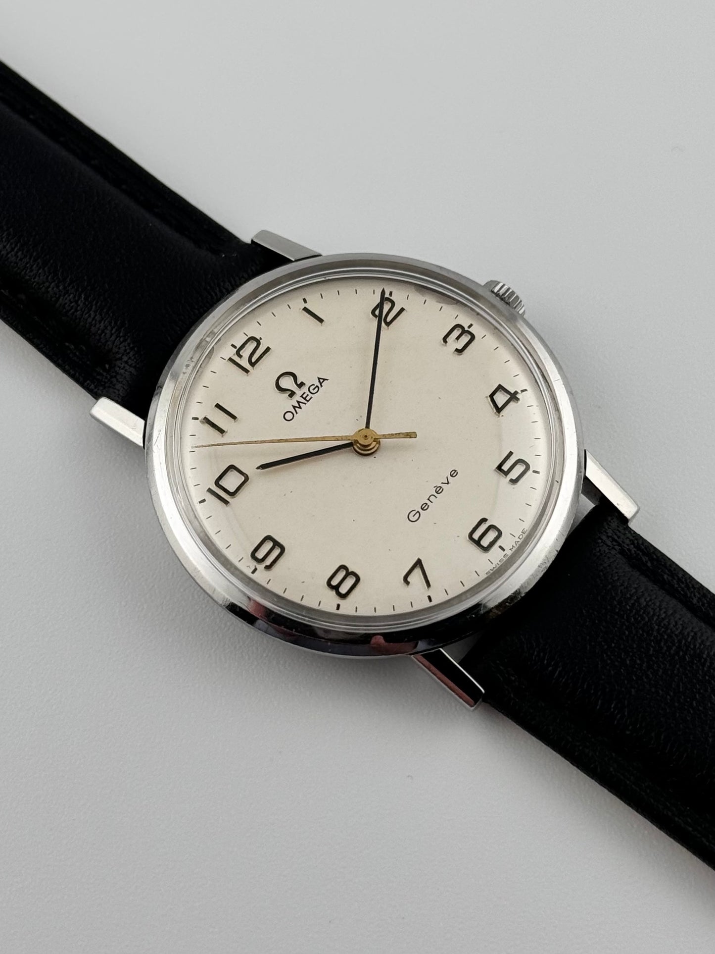 Omega Geneve Manual Wind - Rare Arabic Dial - 131.019