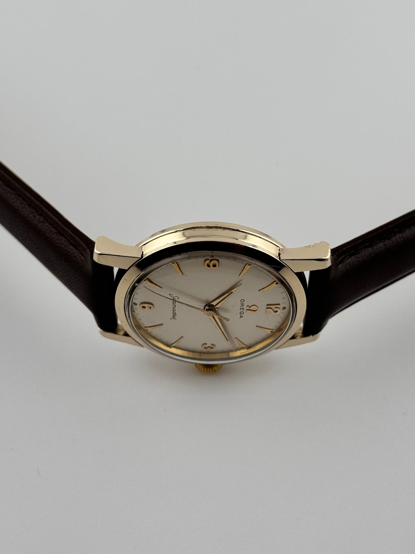 Omega Seamaster Manual Wind 9ct Yellow Gold - 58355