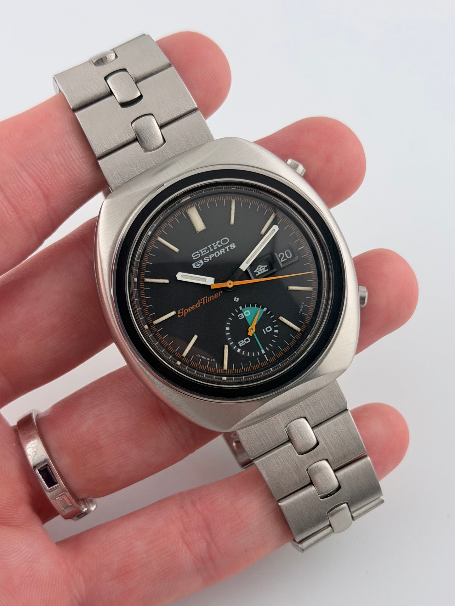 Seiko 5 Sports SpeedTimer Automatic Chronograph - 6139-8002 - JDM