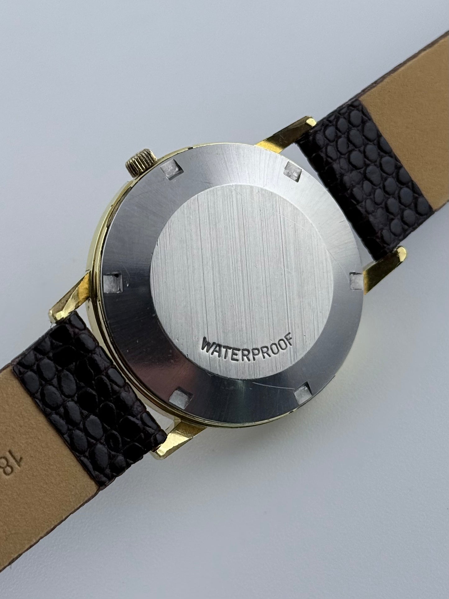 Omega Geneve Automatic Date 166.070 - Shantung Dial