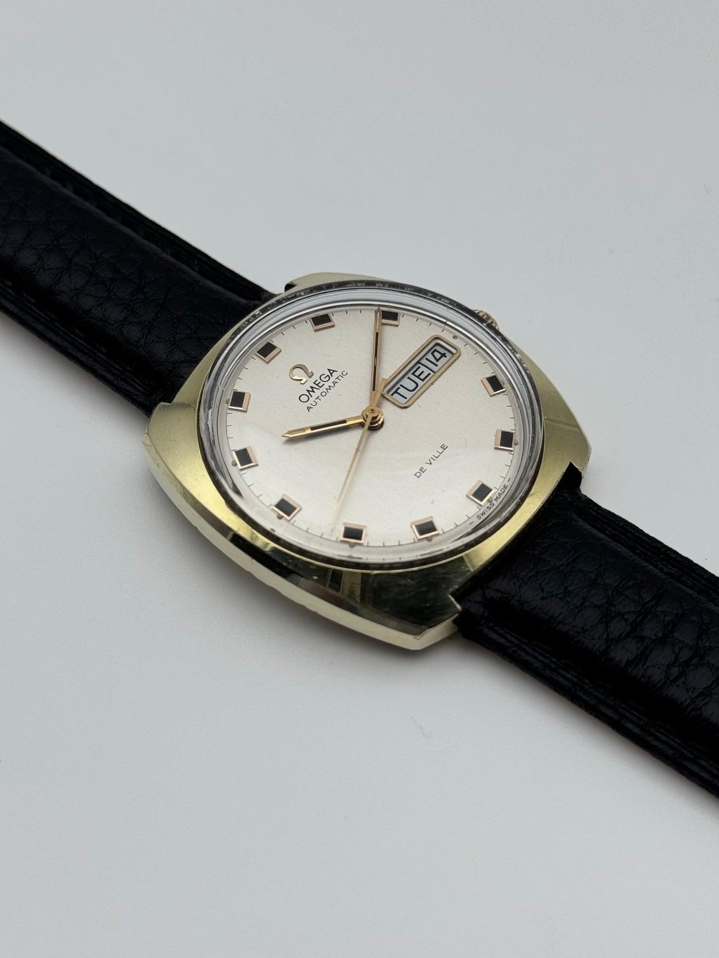 Omega DeVille Automatic Day Date - 166.053 - Jumbo