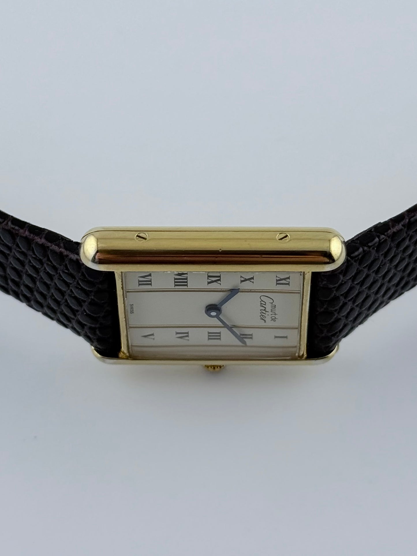 Cartier Must De Tank Quartz - 590005 - Art Deco Dial - Original Box