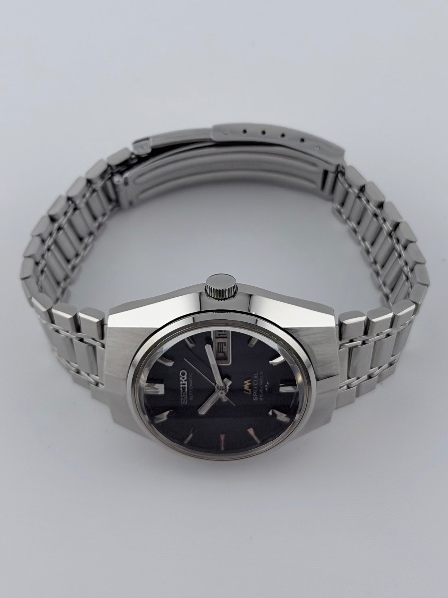 Seiko Lord Matic Special - 5216-7090 - JDM - Faceted Crystal - Rare