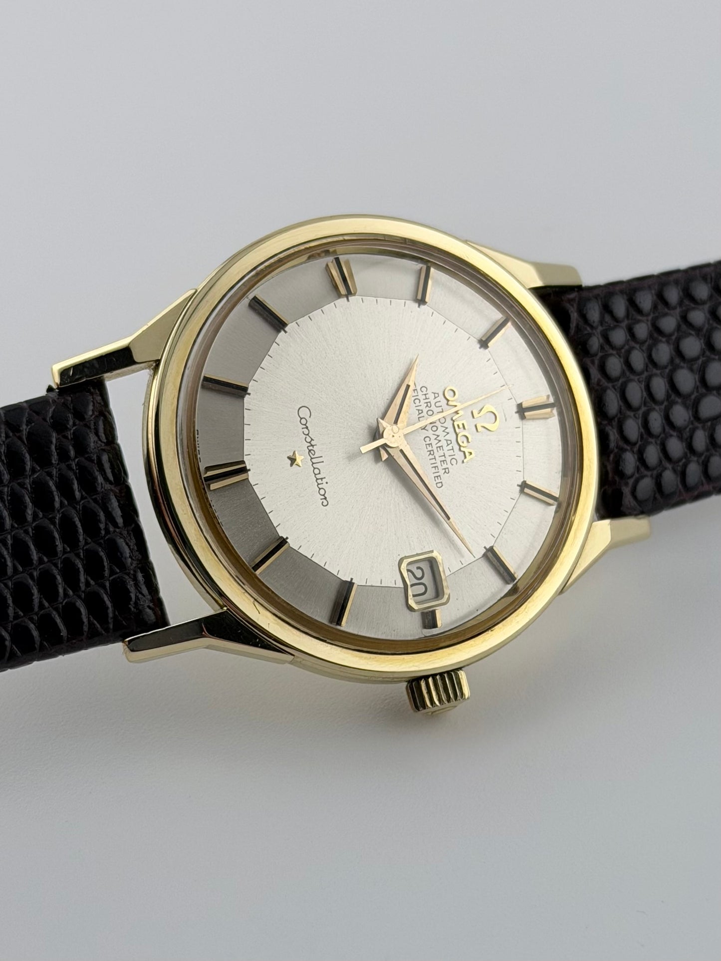 Omega Constellation Automatic Pie-Pan - Rare 18ct Gold - 168.005