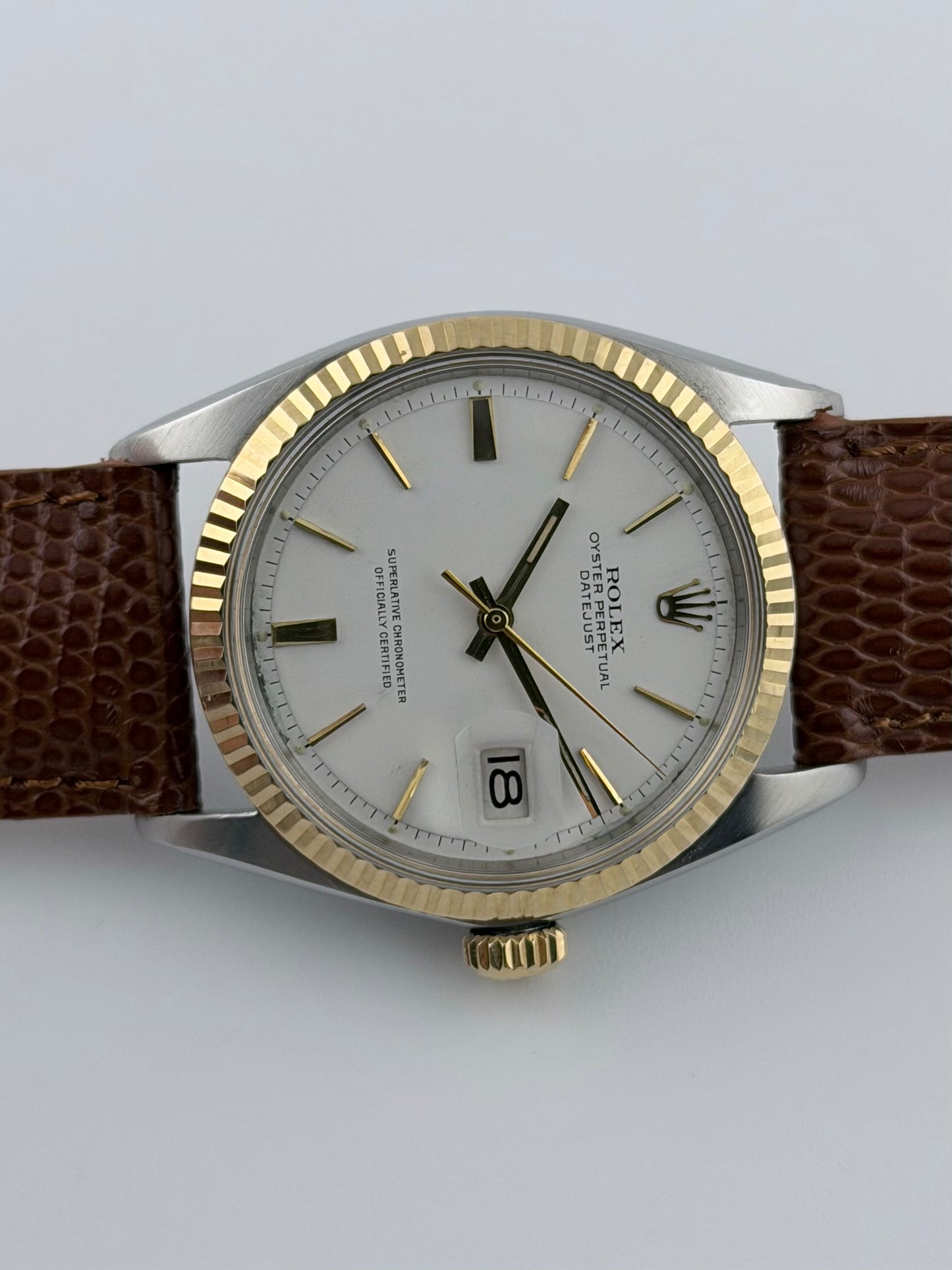 Rolex Datejust Oyster Perpetual Automatic - 1601 - Rare White Dial