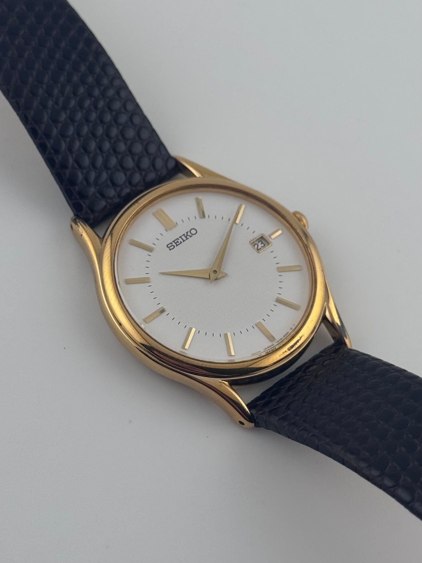 Seiko Quartz Date Box and Papers! - 7N39-8020