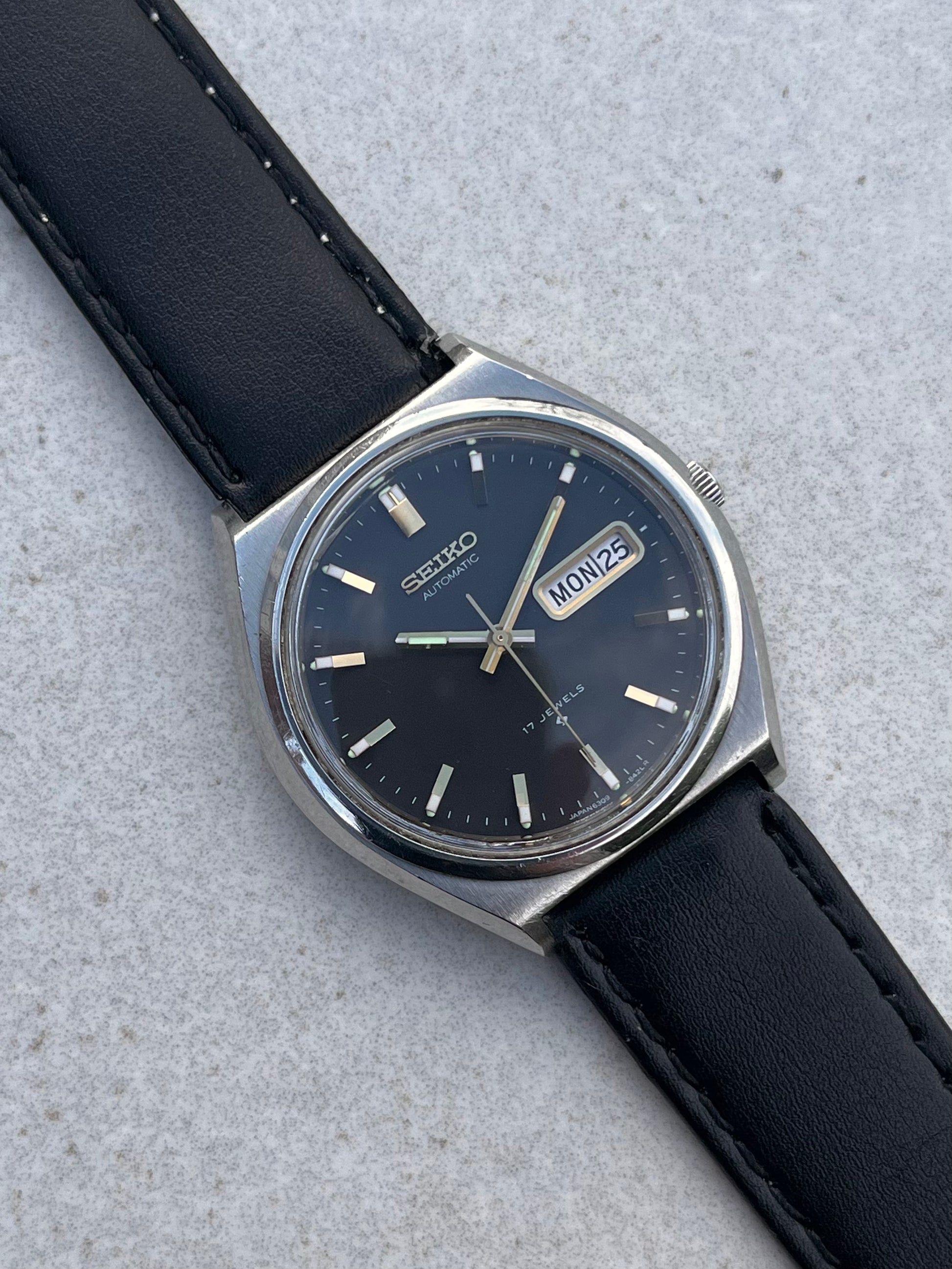 Seiko automatic 17 clearance jewels 6309