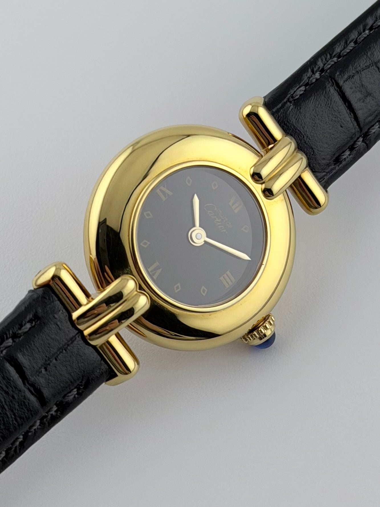Cartier must de Colisee Quartz - 590002 - Ladies - Onyx Dial