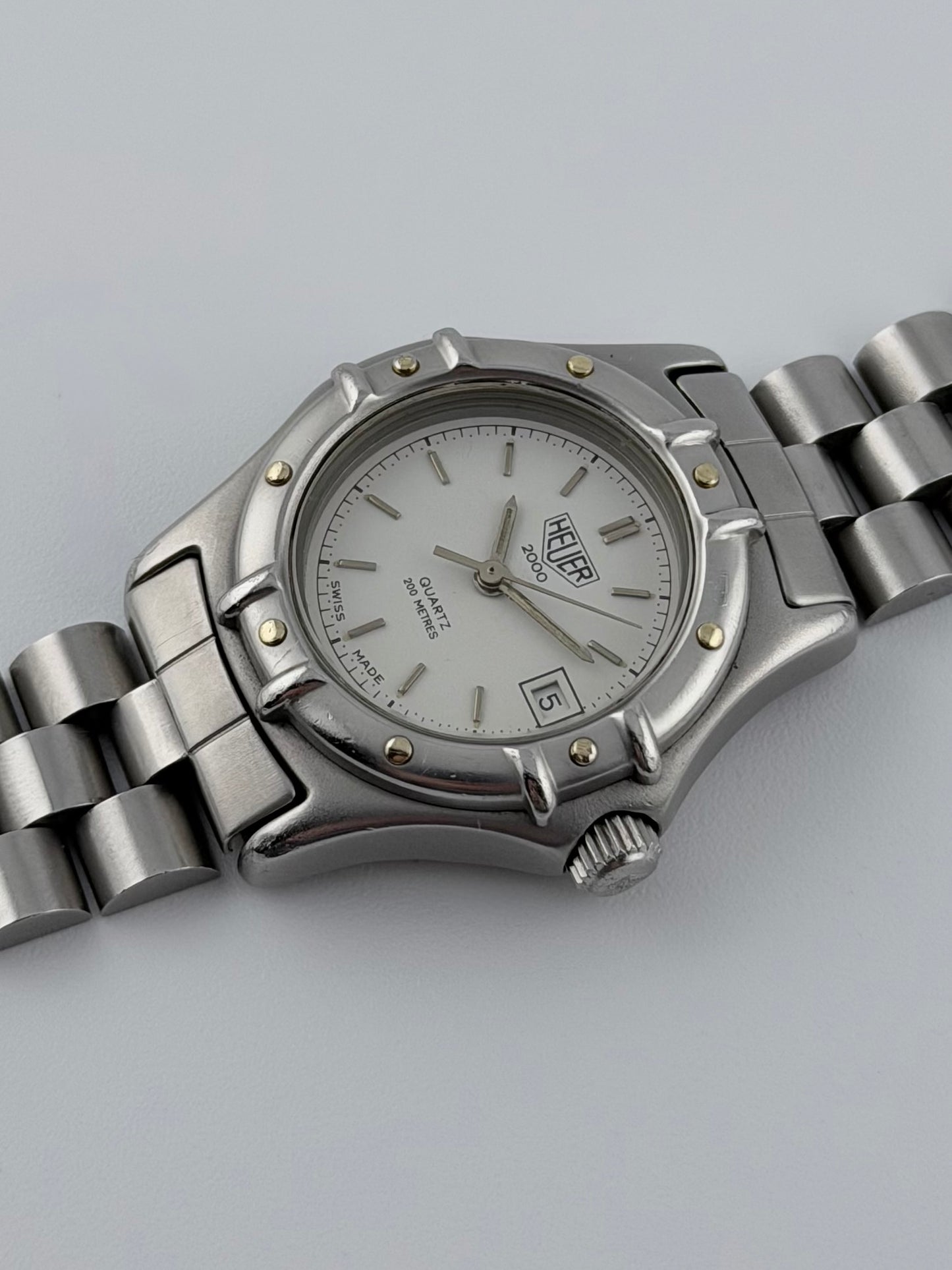 Heuer 2000 Quartz 200m Date - 954.008 - Ladies