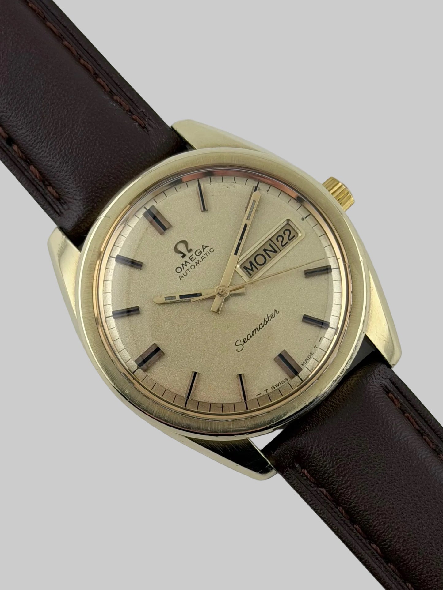 Omega Seamaster Automatic Day-Date Jumbo Pie Pan - 166.032