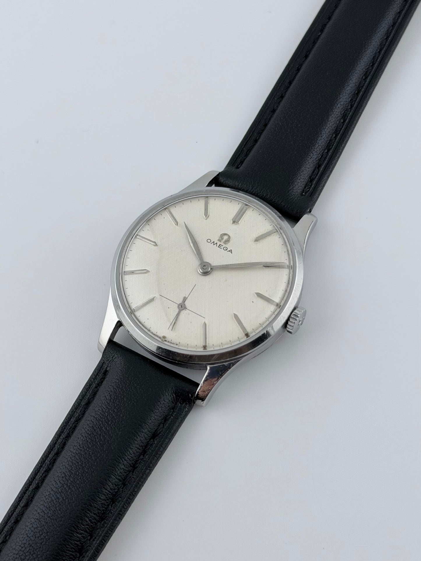 Omega Manual Wind - 13322 - Sub Secs - Linen Dial