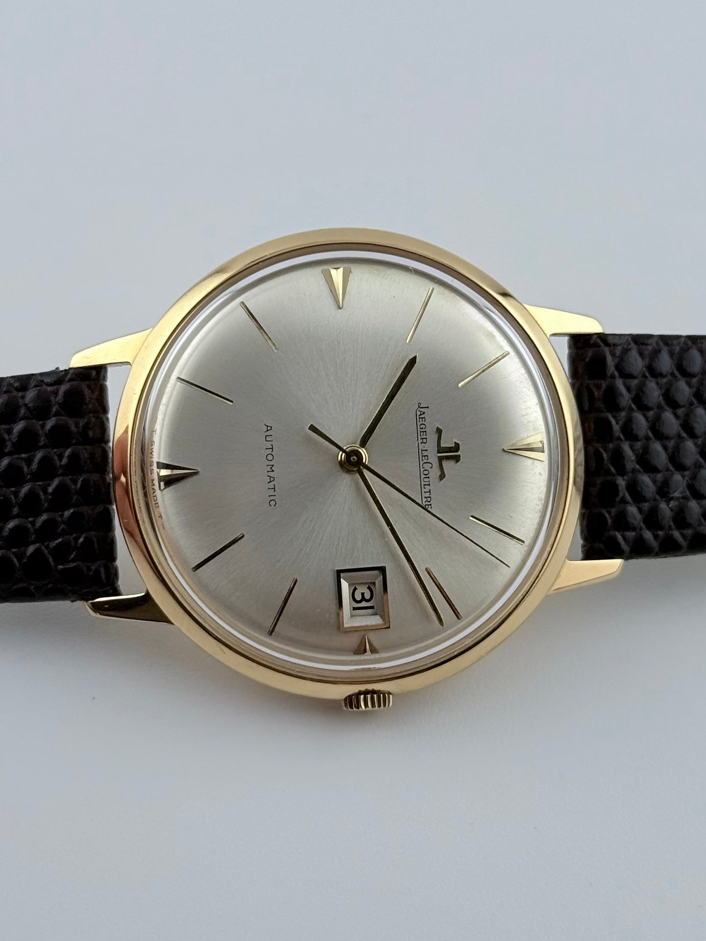 Jaeger LeCoultre Automatic Date - 18ct Gold - E396 - Exceptional Condition