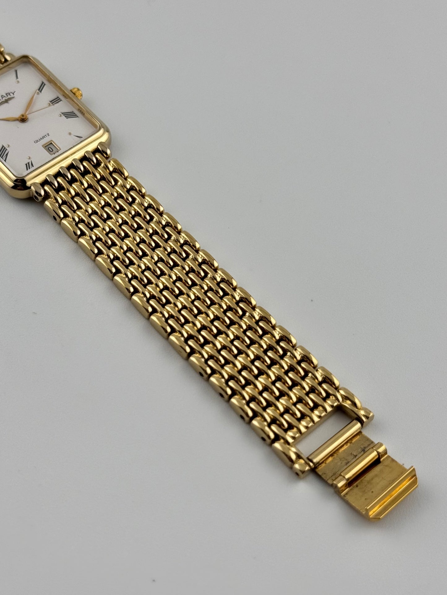 Rotary Tank Quartz Date Dress Watch