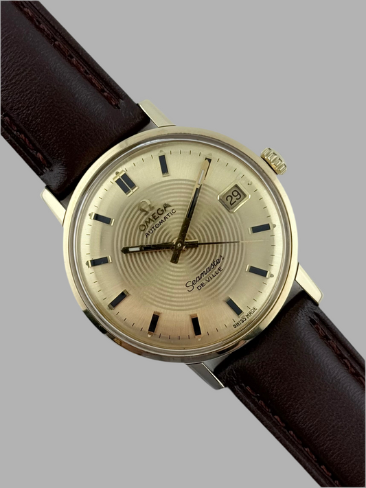 Omega Seamaster De Ville 9ct Automatic - Bullseye Dial - 166.020 - Extremely Rare!