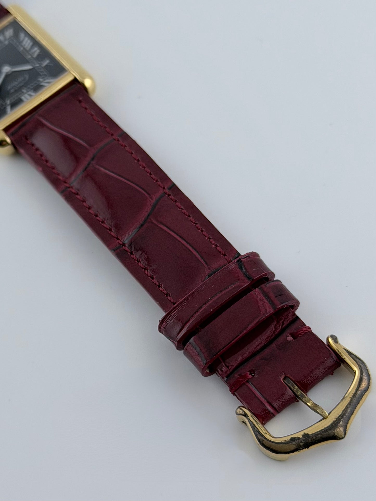 Cartier Must De Tank Manual Wind - 6 - Black Dial