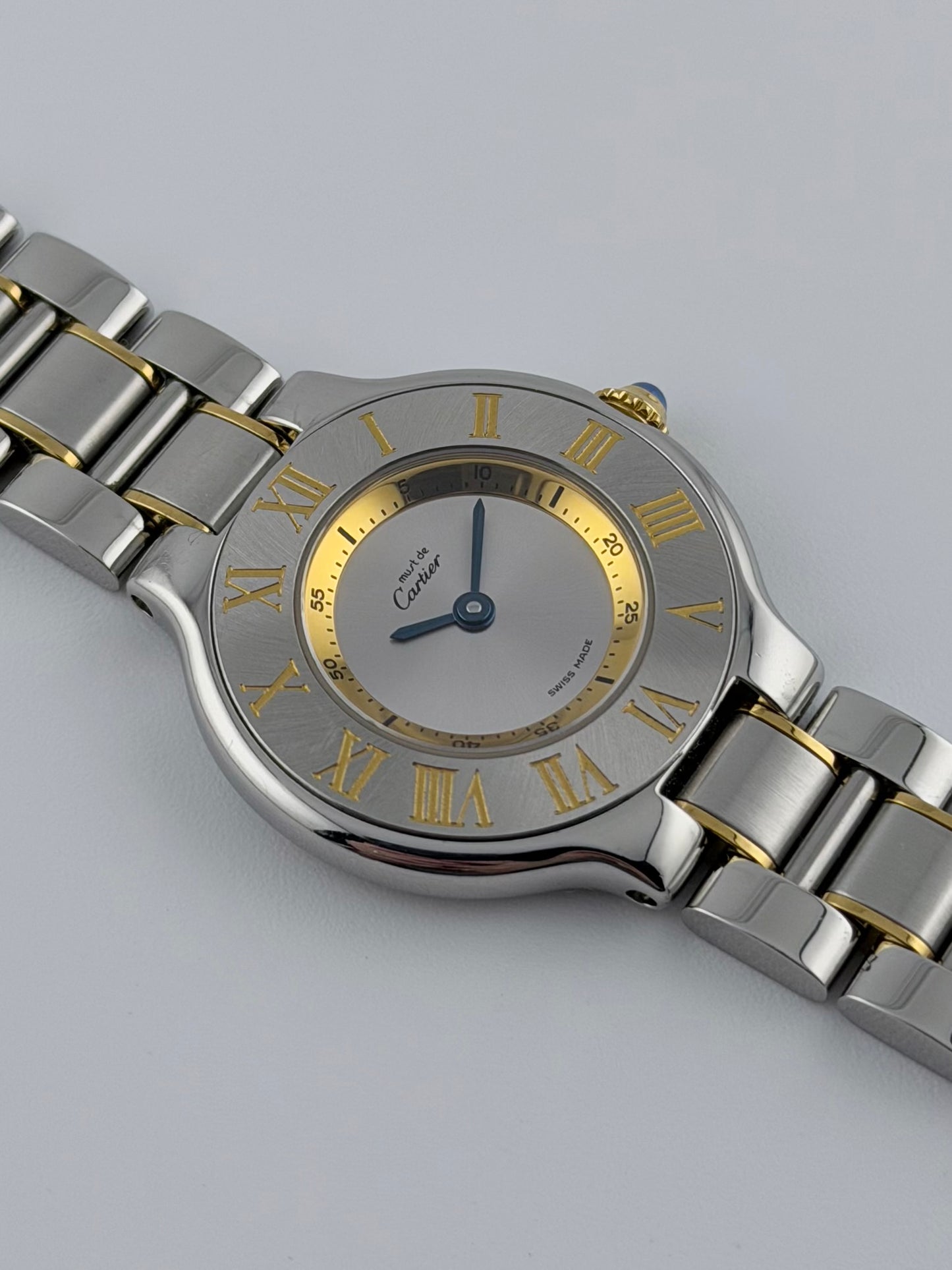 Must De Cartier 21 Quartz - Ladies - Ref 1340 - Original Box