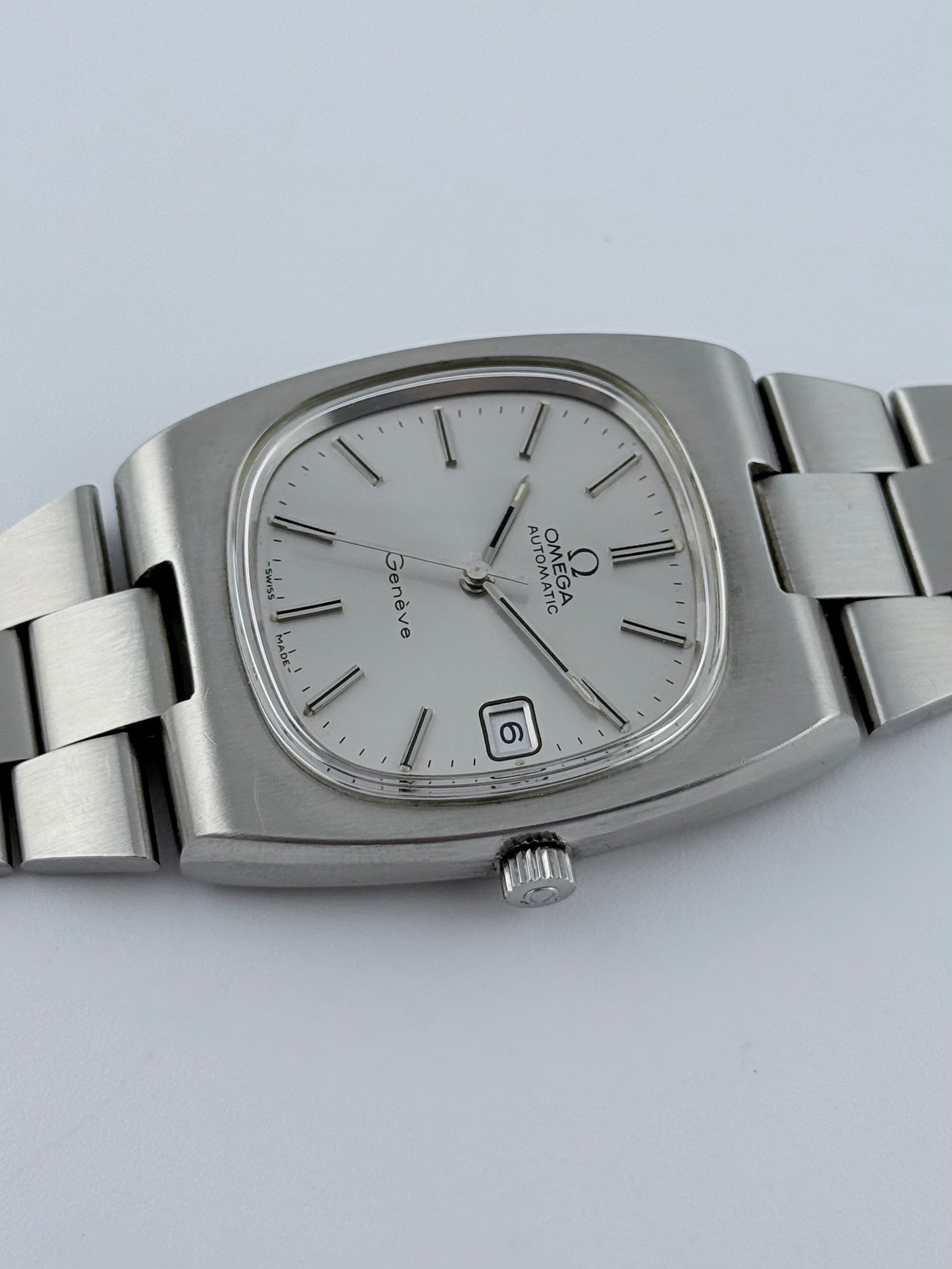 Omega Geneve Automatic Date TV Dial - 166.0191 - FULL SET!