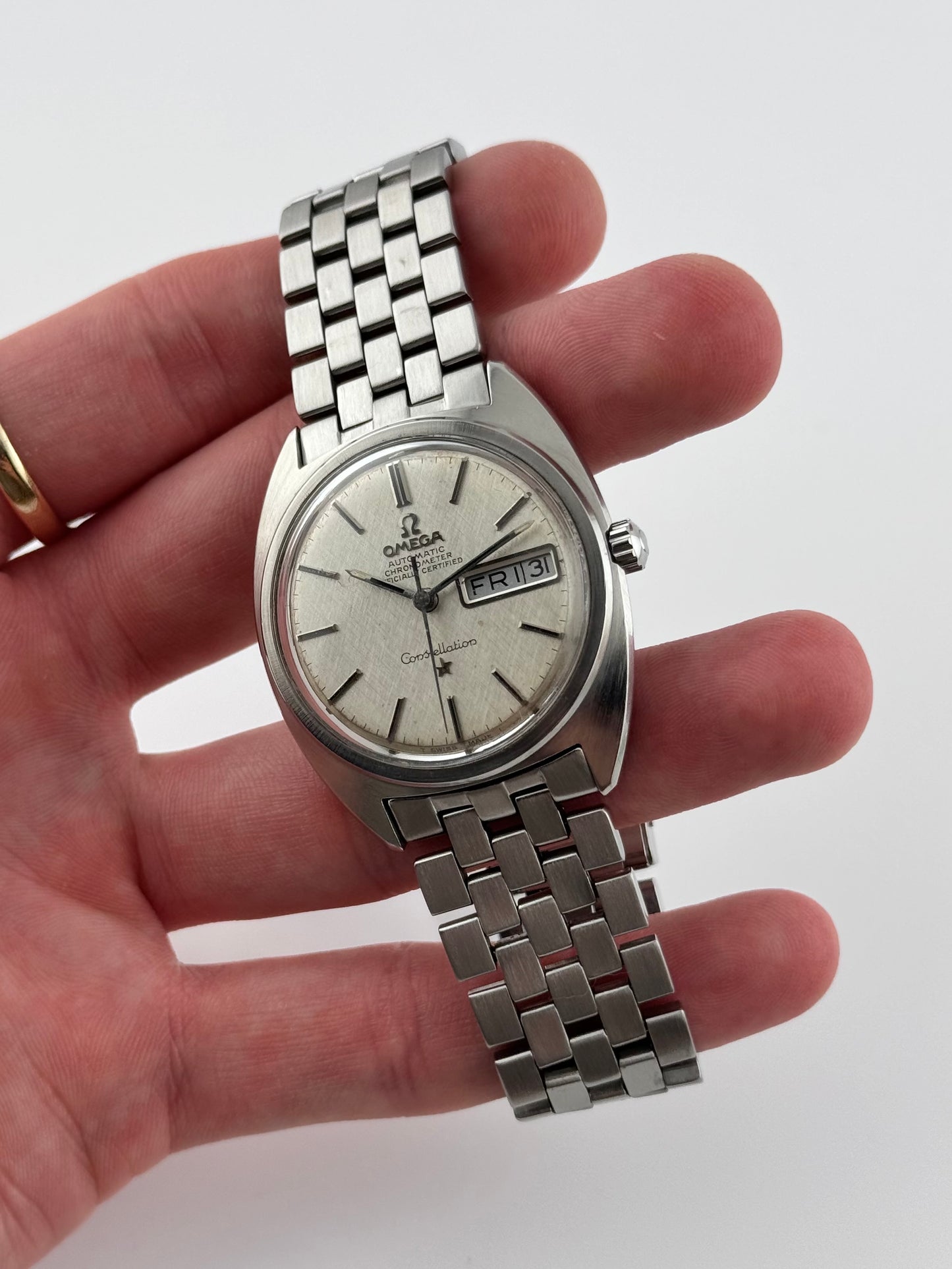 Omega Constellation Chronometer Automatic Day-Date 168.019