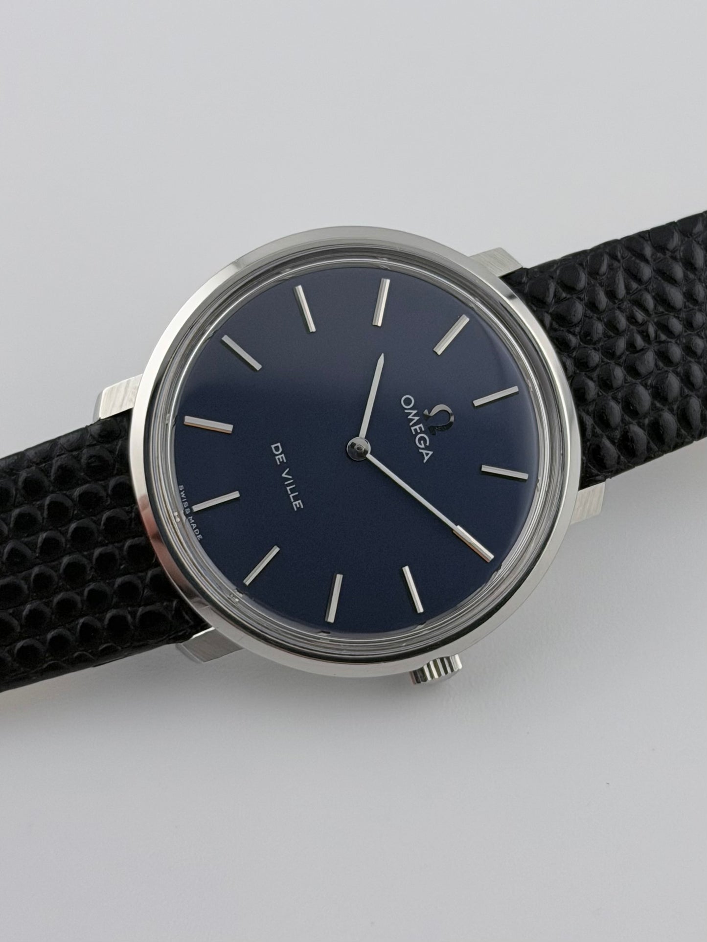 Omega De Ville Manual Wind - 115.0001 - Blue Dial