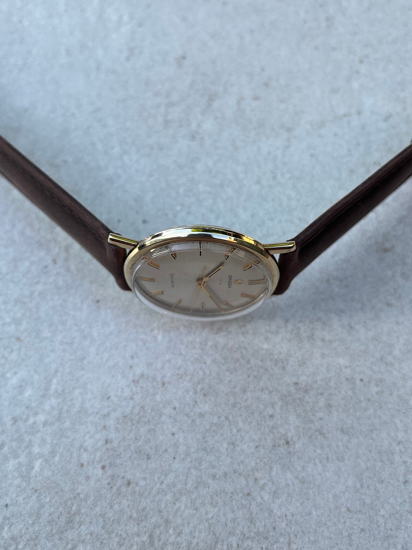 Omega Geneve Manual Wind 9ct Gold 131.25016