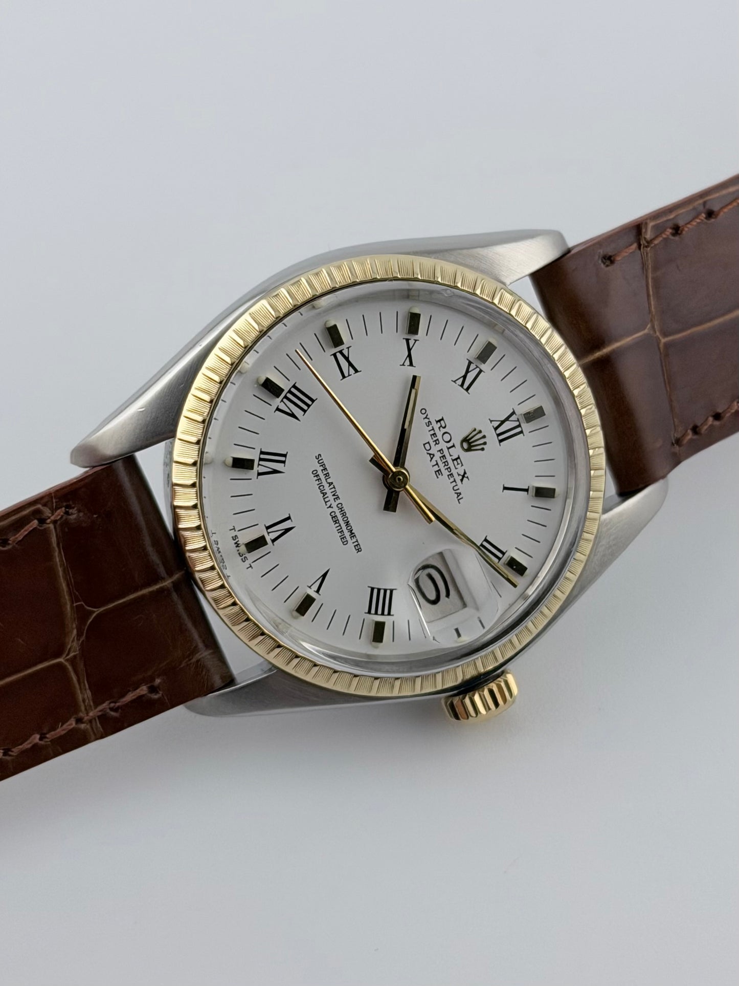 Rolex Oyster Perpetual Date Automatic - 1505 - Rare Buckley Dial