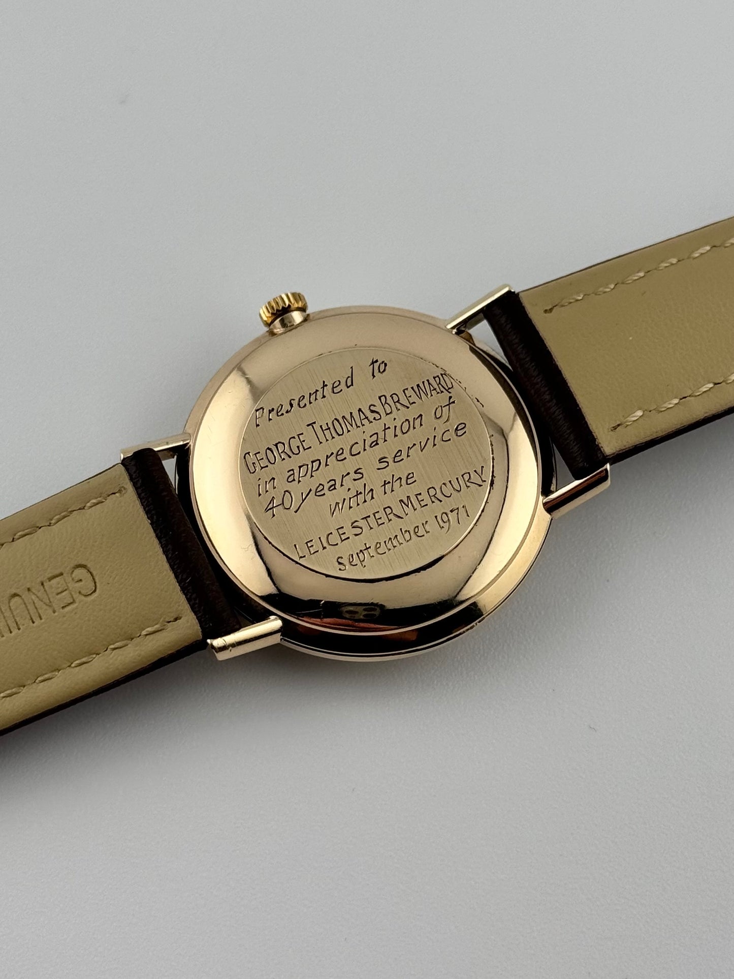 Omega Geneve Manual Wind 9ct Gold - 131.25016