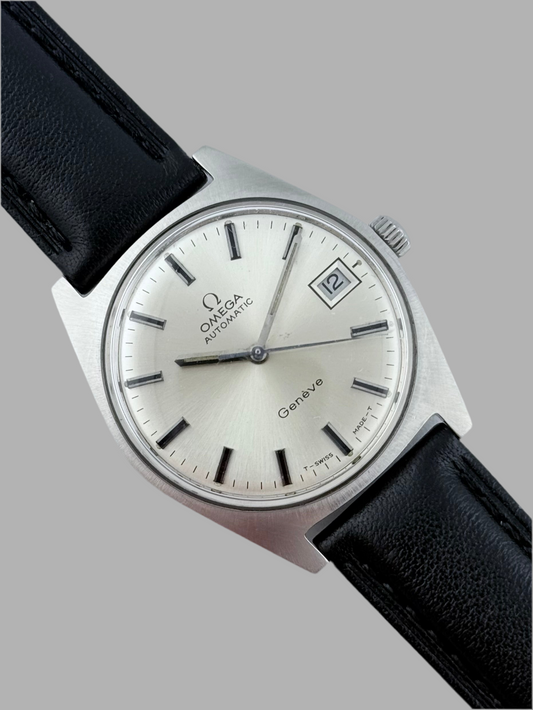 Omega Geneve Date Automatic 166.041 - Sunburst Dial