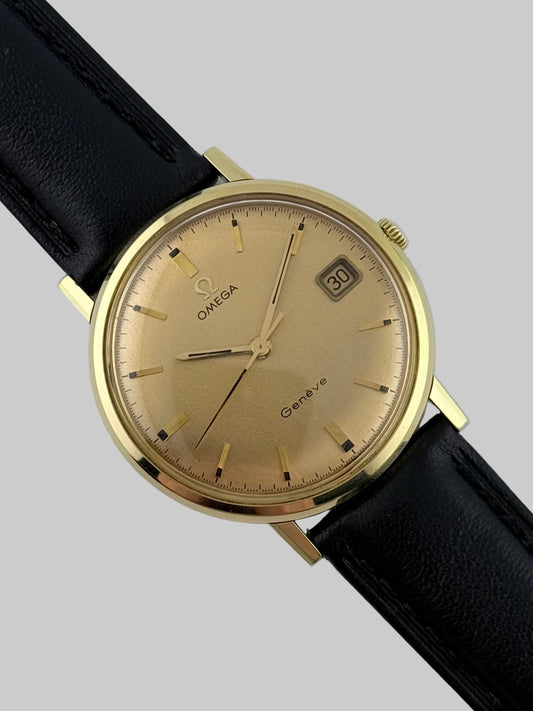 Omega Geneve Manual Wind 132.019 Frosted Dial