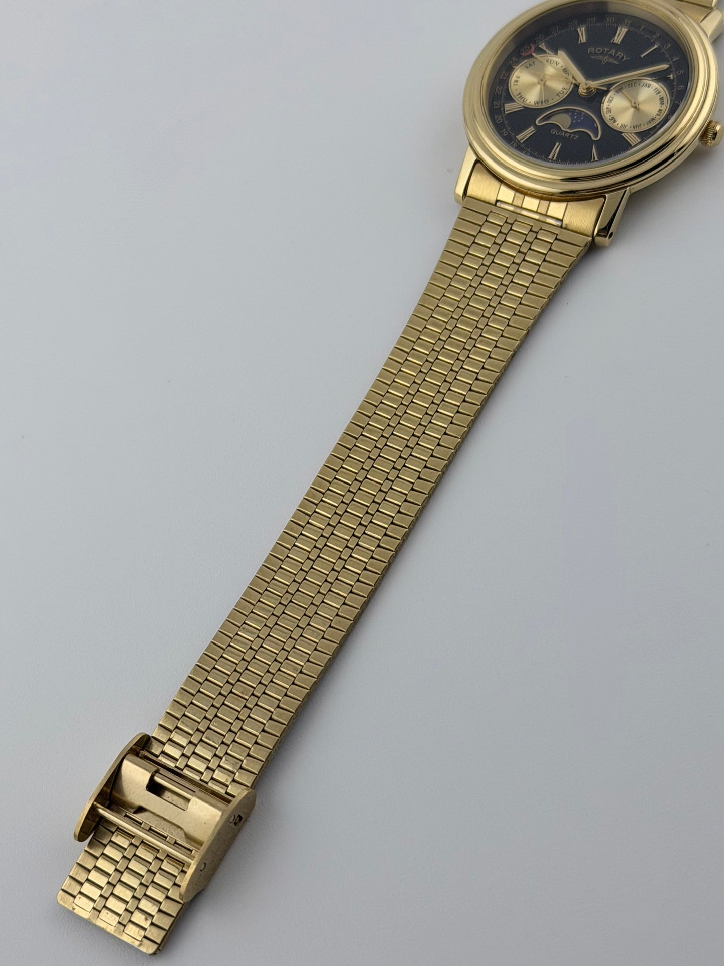 Rotary Moonphase Quartz Day-Date